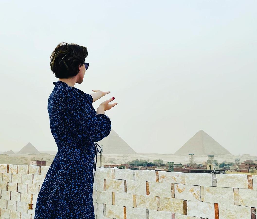 Golden Mask Pyramids Inn Kafrat al Jabal Exterior foto