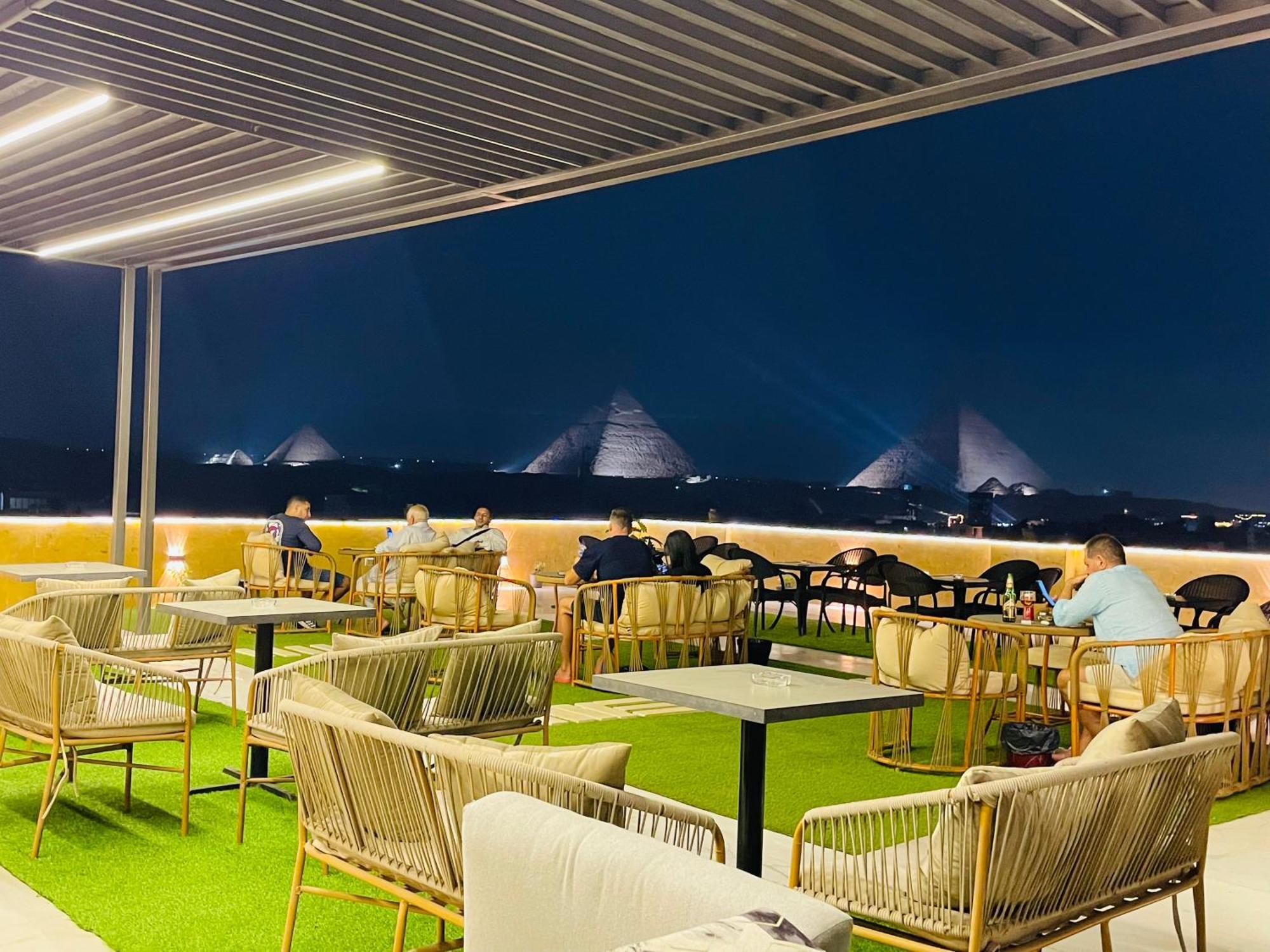 Golden Mask Pyramids Inn Kafrat al Jabal Exterior foto