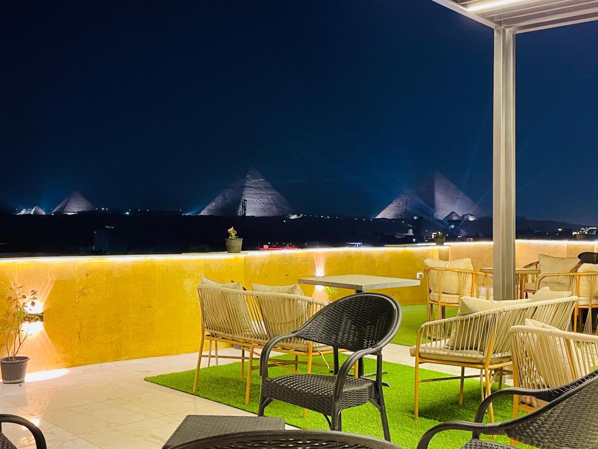 Golden Mask Pyramids Inn Kafrat al Jabal Exterior foto