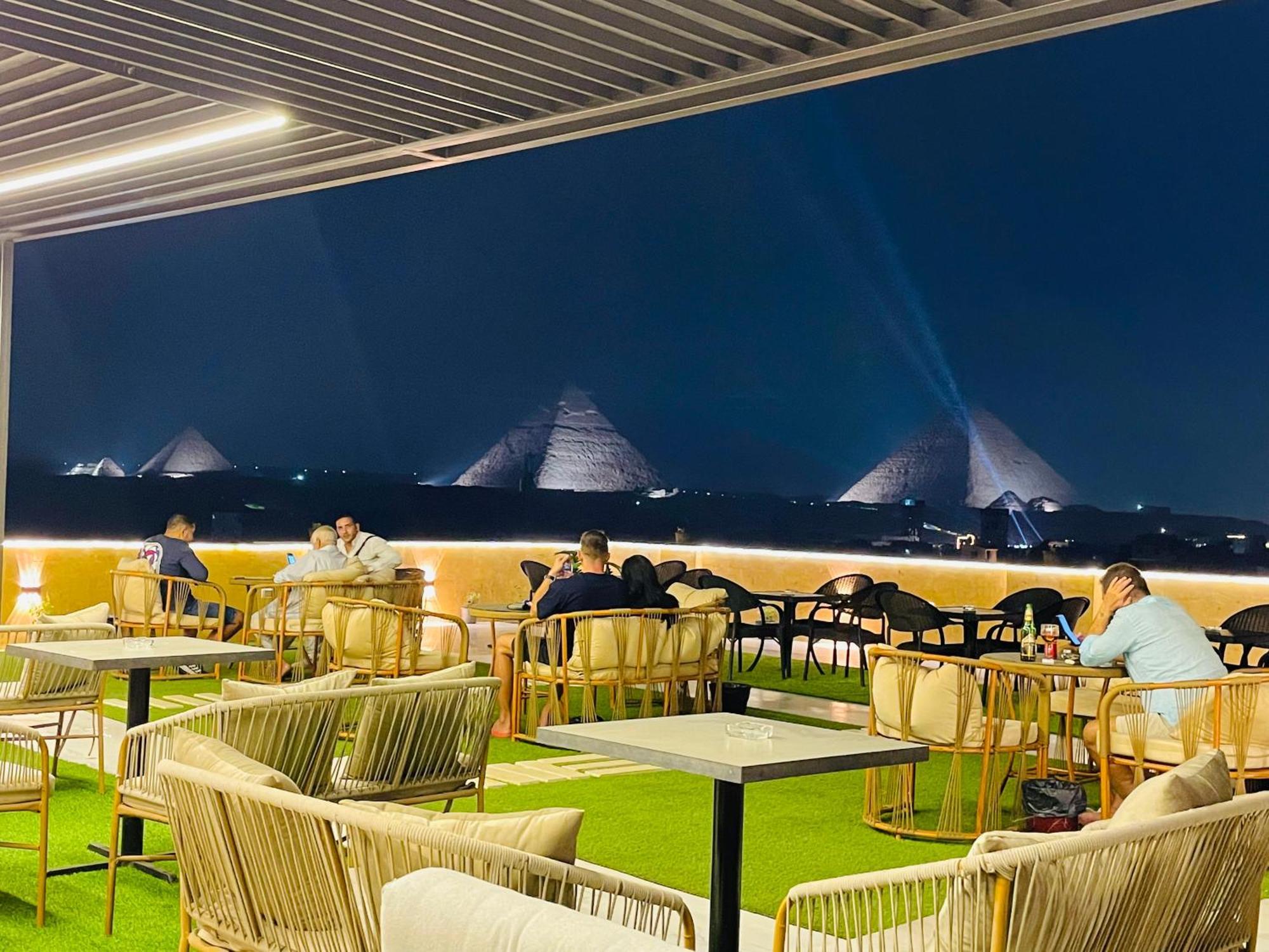 Golden Mask Pyramids Inn Kafrat al Jabal Exterior foto