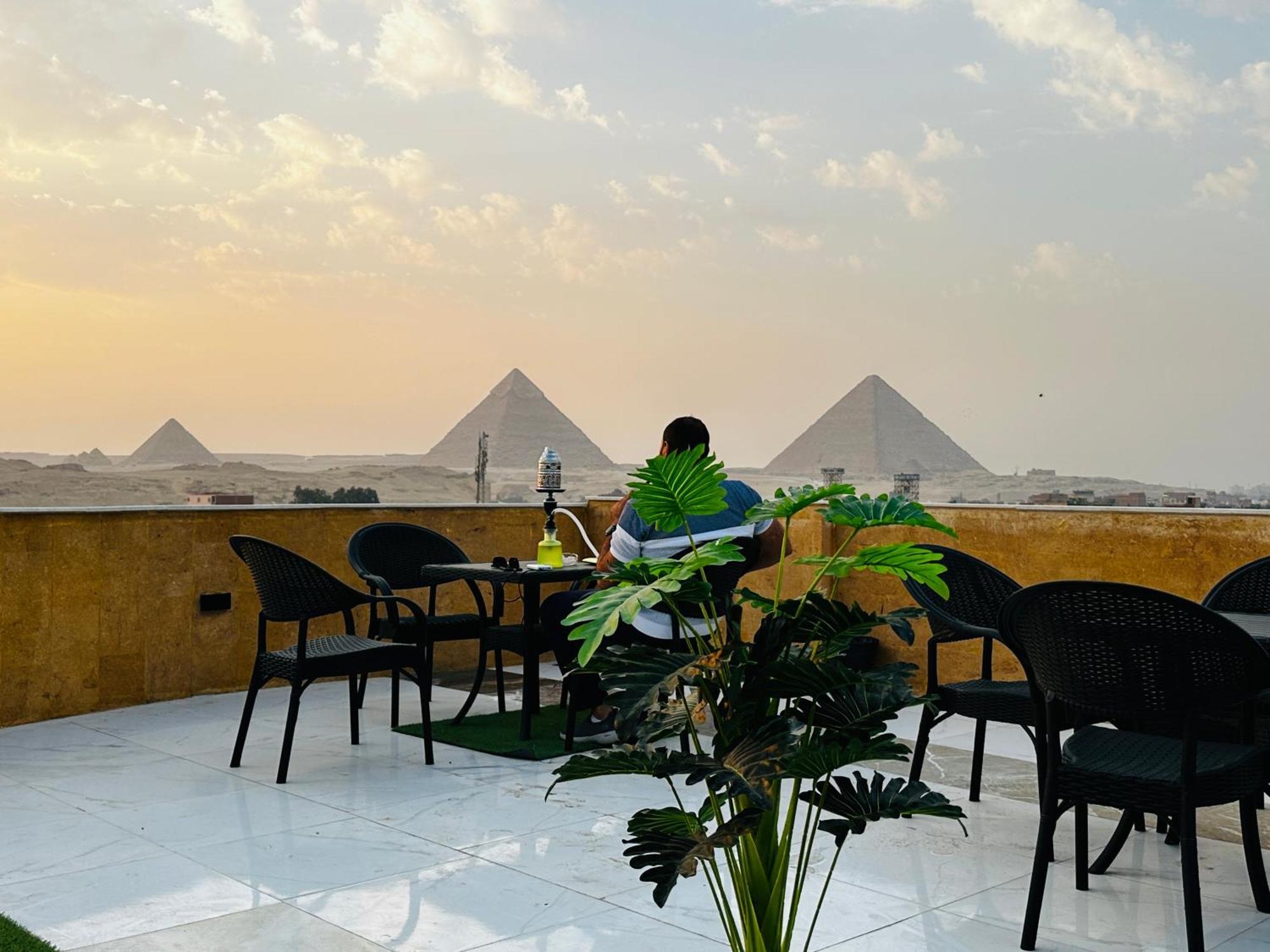 Golden Mask Pyramids Inn Kafrat al Jabal Exterior foto
