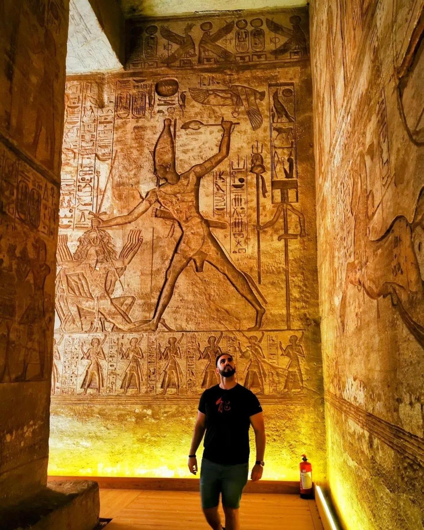 Golden Mask Pyramids Inn Kafrat al Jabal Exterior foto