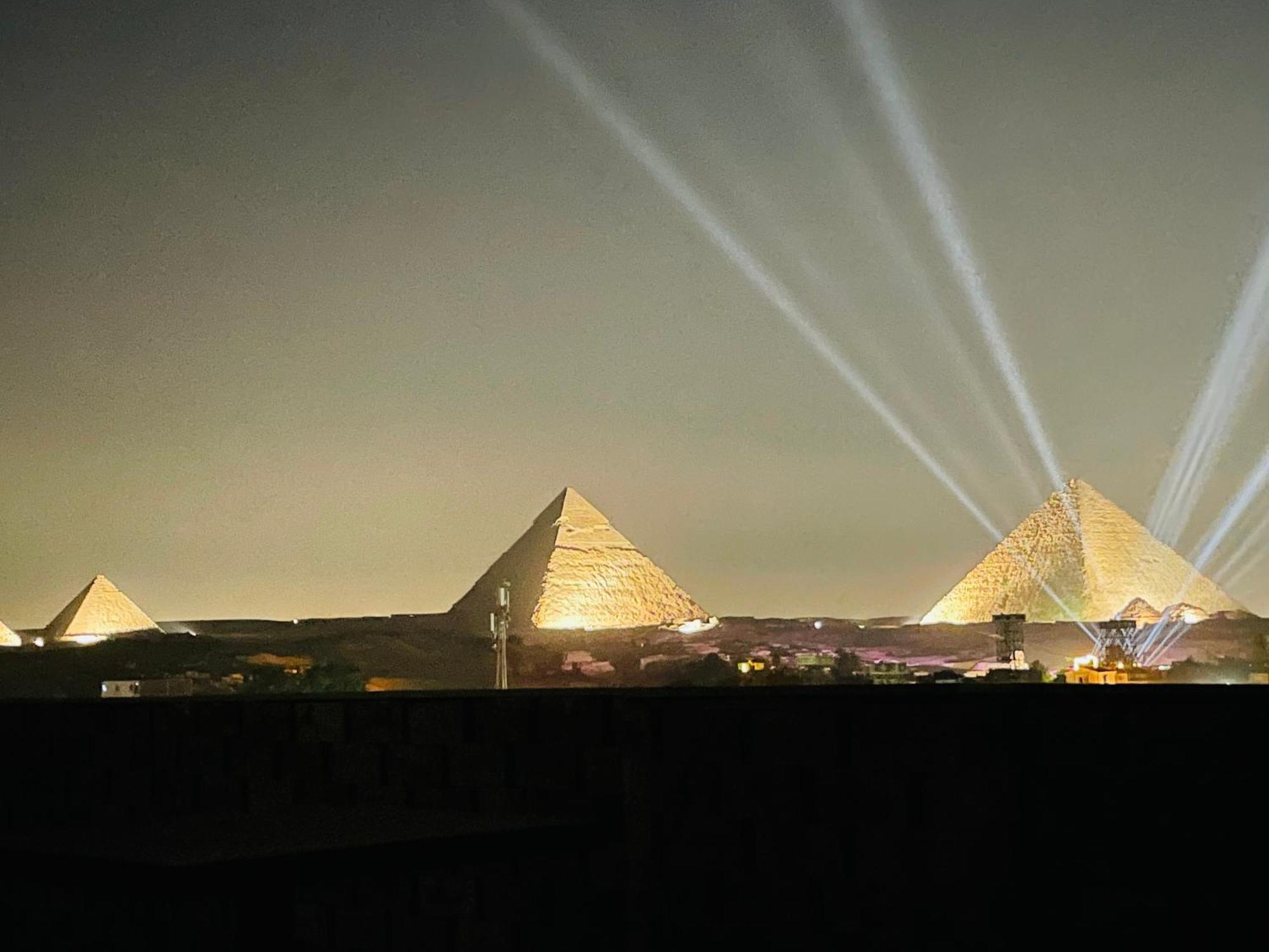 Golden Mask Pyramids Inn Kafrat al Jabal Exterior foto