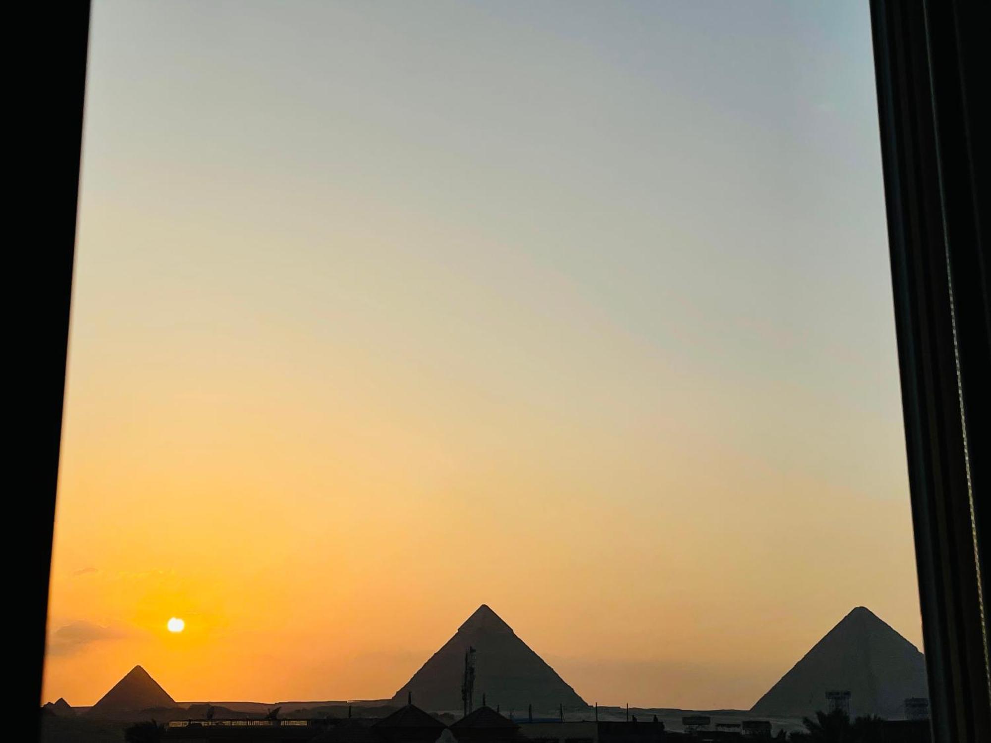 Golden Mask Pyramids Inn Kafrat al Jabal Exterior foto