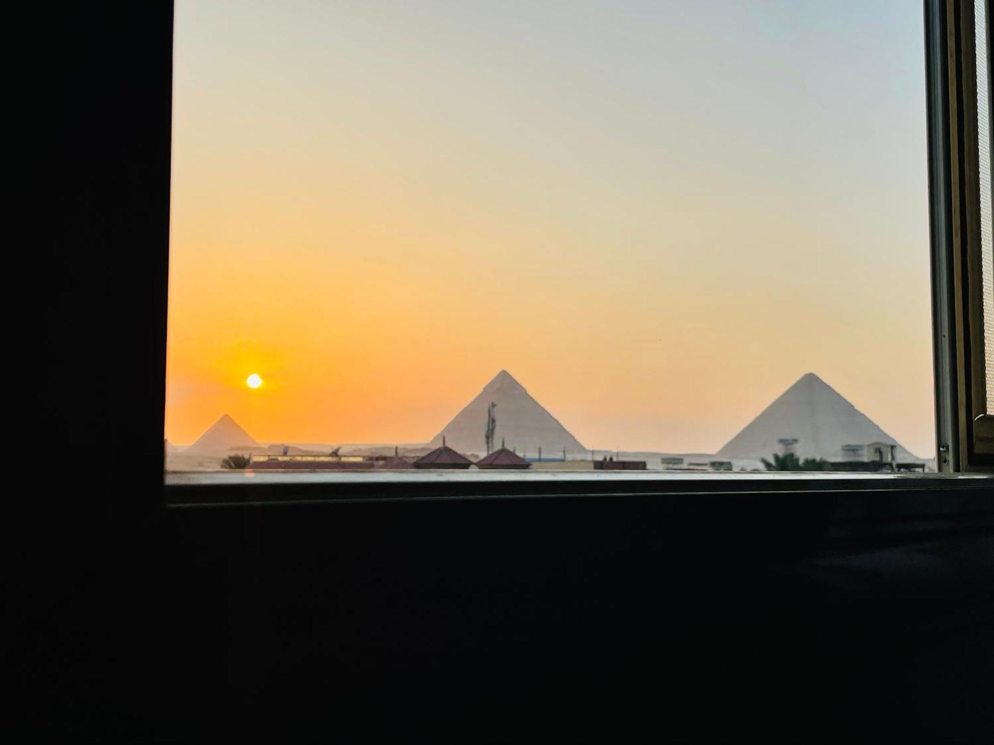 Golden Mask Pyramids Inn Kafrat al Jabal Exterior foto