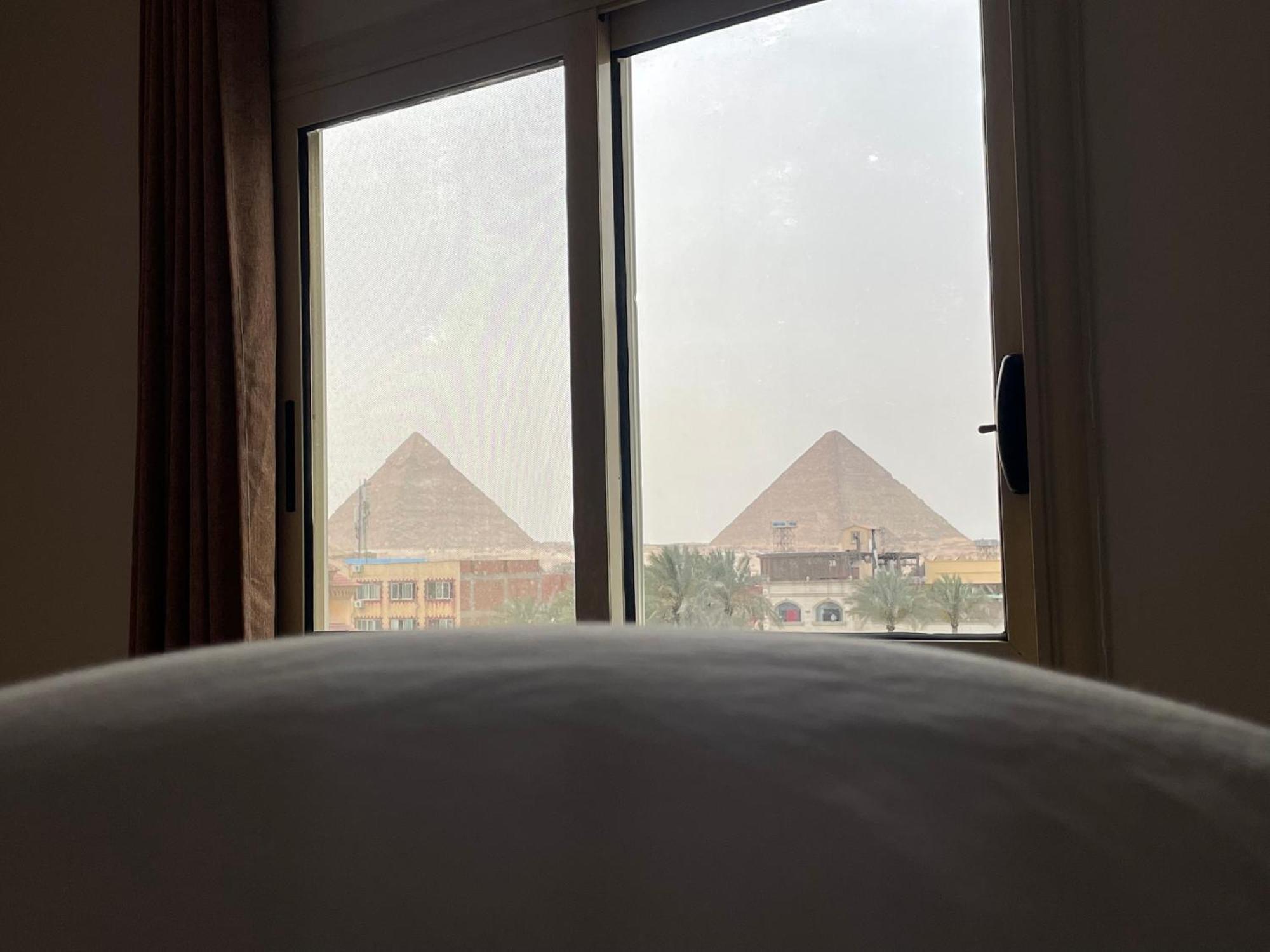 Golden Mask Pyramids Inn Kafrat al Jabal Exterior foto