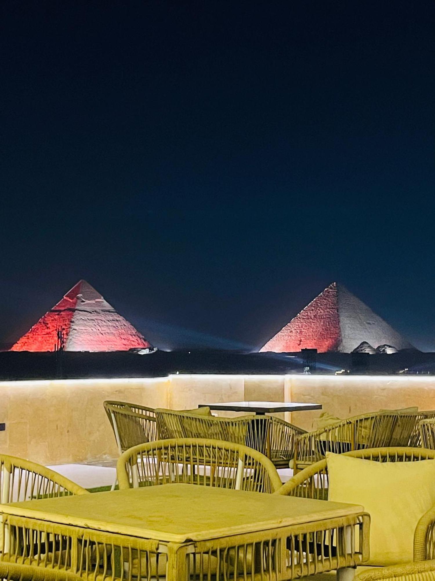 Golden Mask Pyramids Inn Kafrat al Jabal Exterior foto