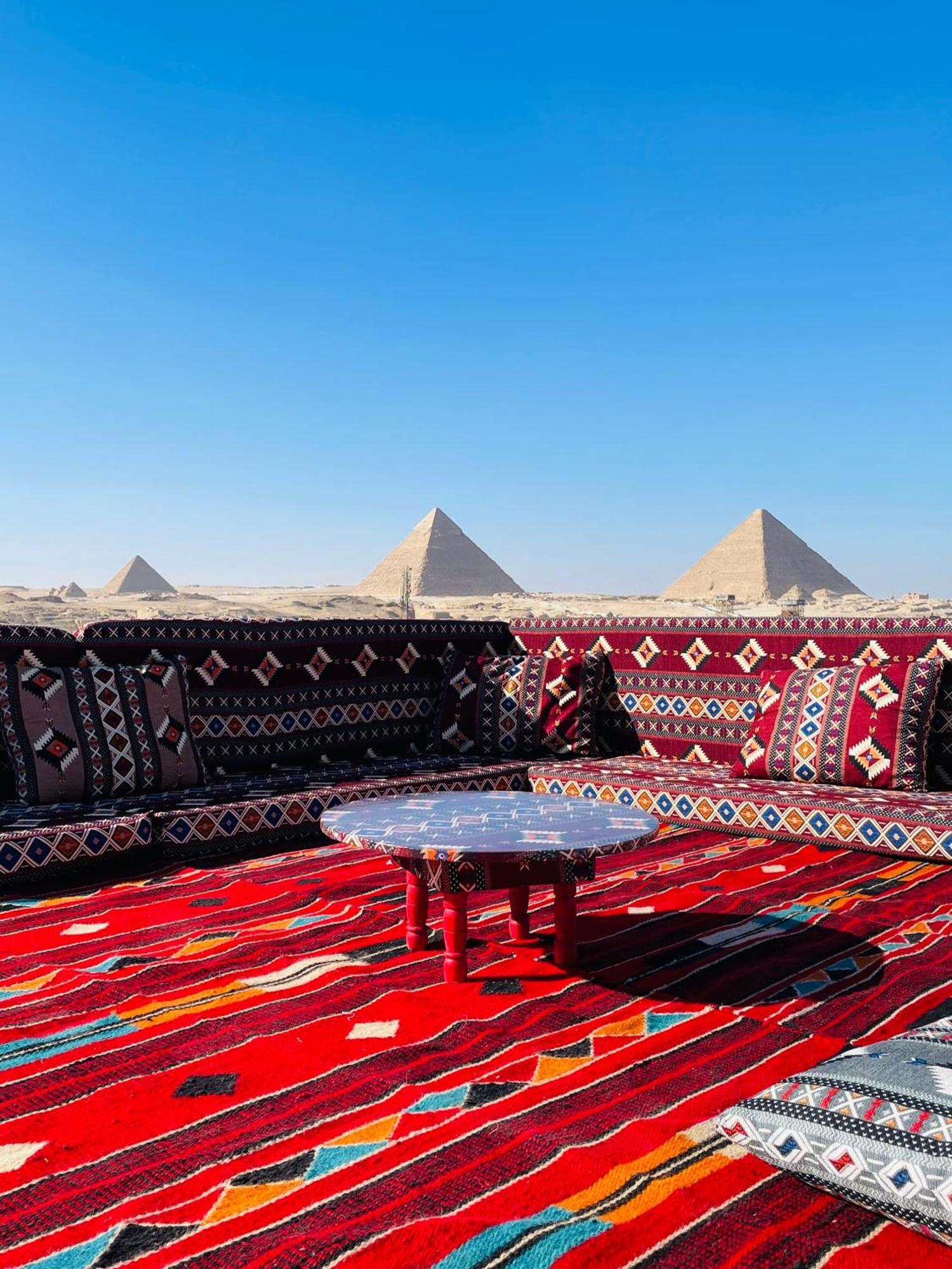Golden Mask Pyramids Inn Kafrat al Jabal Exterior foto